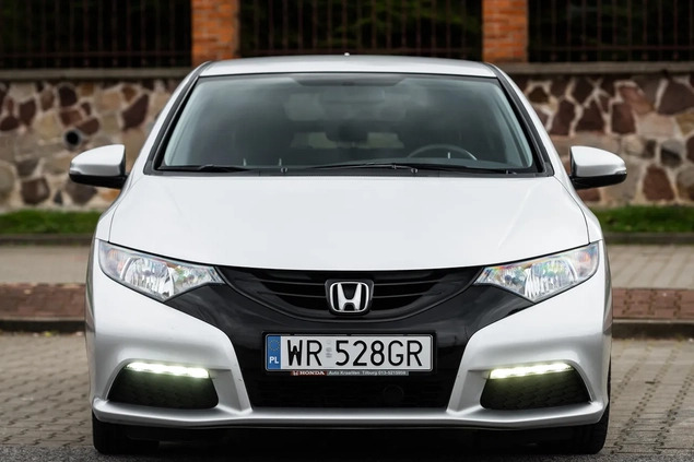 Honda Civic cena 41900 przebieg: 170000, rok produkcji 2014 z Płoty małe 436